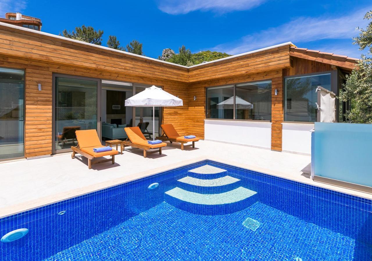 Villa 2 Sleeps 4 Isolated Honeymoon-Villa Sardunya Kaş Eksteriør billede