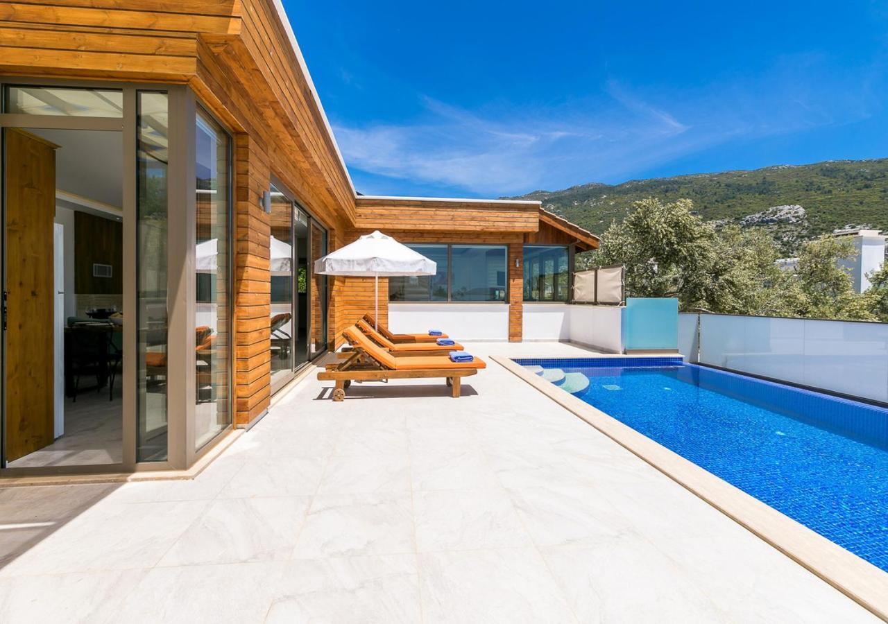 Villa 2 Sleeps 4 Isolated Honeymoon-Villa Sardunya Kaş Eksteriør billede